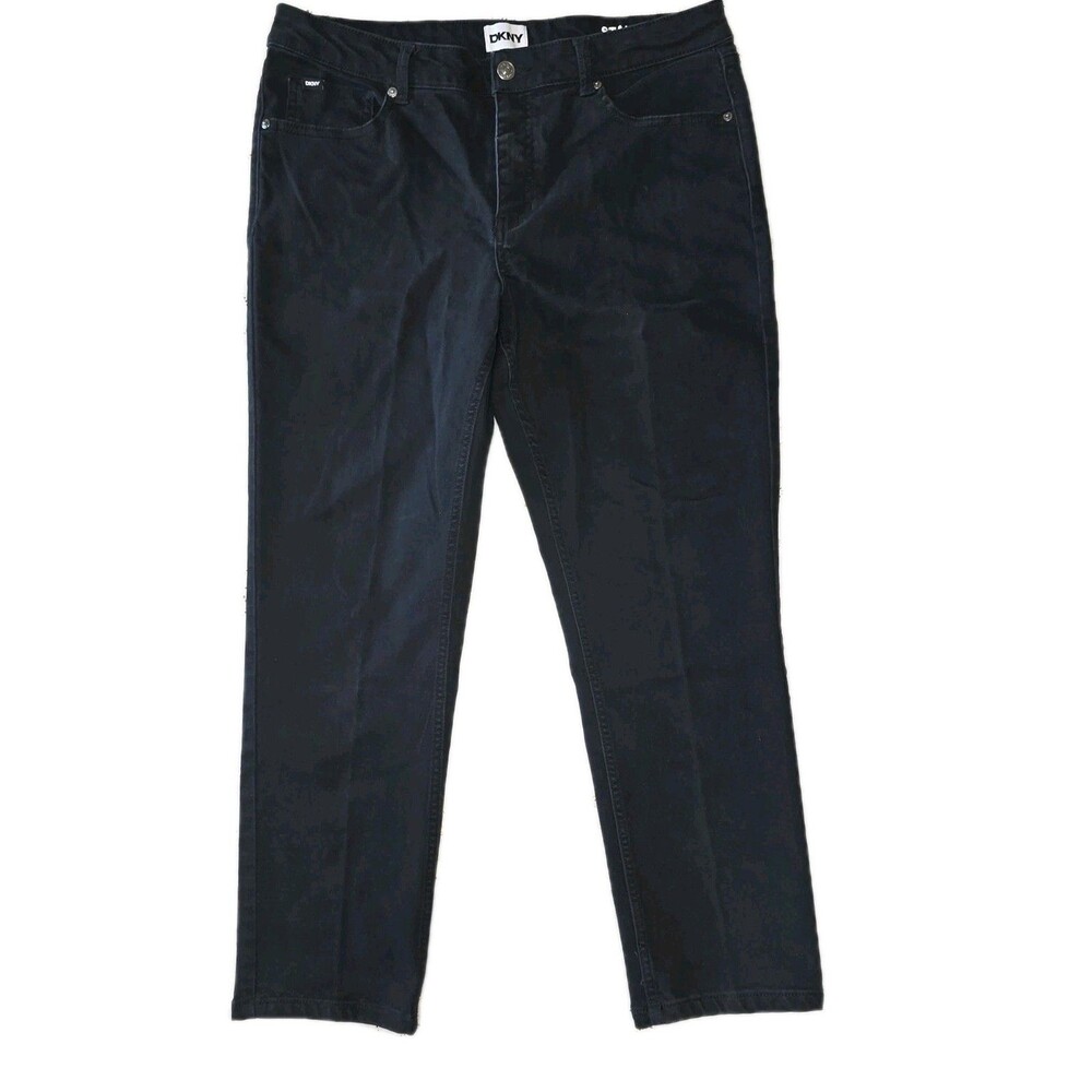 DKNY Stanton Slim Stretch‎ Fit Black Jeans NWT 5 Pocket Men's 34x29 $70